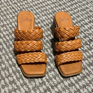 Zodiac Women's Brown Braided Sandals